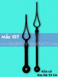 Kim số 107 (23cm) Kim đồng hồ treo tường